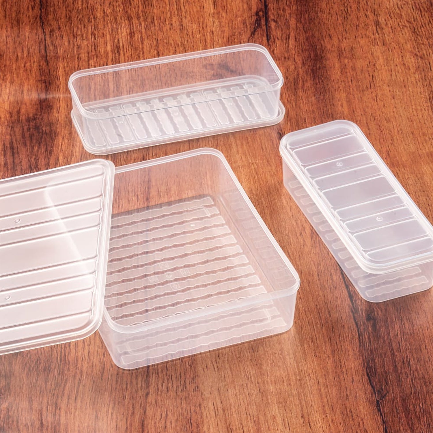 5637 Plastic Food Storage Container For Fridge Fridge Storage Boxes With Lid Stackable Fridge Storage Containers Freeze Organizer Items And Storage Vegetable Storage Box For Fridge (3 Pcs Set) 5637 Plastic Food Storage Container For Fridge Fridge Storage Boxes With Lid Stackable Fridge Storage Containers Freeze Organizer Items And Storage Vegetable Storage Box For Fridge (3 Pcs Set)